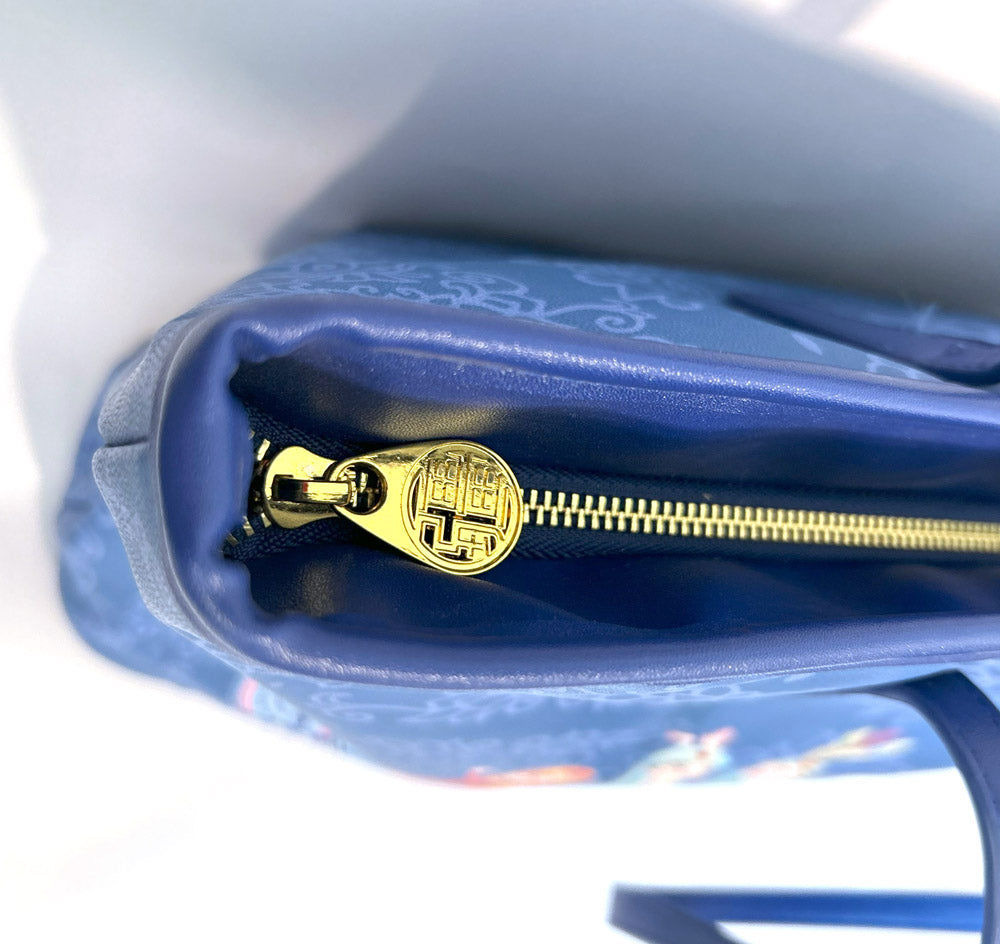 Printed shoulder bag 2024 new large capacity lightweight school bag versatile underarm women's bag